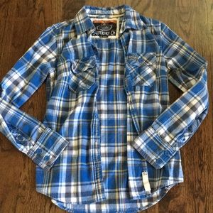 Superdry Flannel Button Down